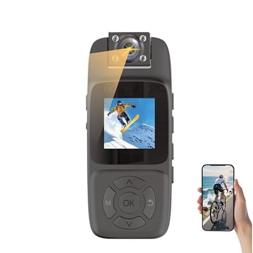 �E���g��HD�A�N�V�����~�j�\�v���[�c�J����180�x��]��Vlog Wi-Fi�~�j�h���P�[�X�w�����b�g���s���]�ԃh���C�o�[���R�[�_�[(4K WiFi Camera 32G)