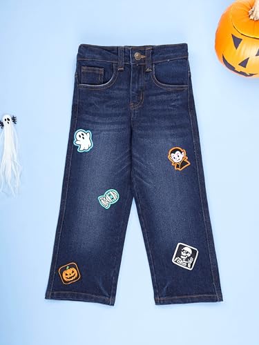 Image of KiddoPanti Boys Full Length Elasticated Waist Straight Fit Jeans