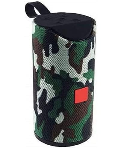Dinsy Wireless Rechargeable Portable Premium Dj bass Multimedia FFR-ARTG-113 9 W Bluetooth Speaker (Army Print, Stereo Channel)-image-35