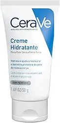 CeraVe, Creme Hidratante Corporal, com textura Cremosa e Ácido Hialurônico