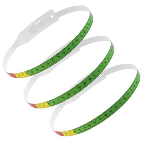 Set de 3 cintas métricas pediátricas para cabeza y brazo 56 cm