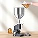 VEVOR Pneumatic Paste Liquid Filling Machine, 5-50ml Bottle Filler, Bottle Filling Machine, Stainless Steel Liquid Filler with Pedal for Milk Water Juice Shampoo Honey