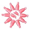 HiMo-10PC-Plastic-Acrylic-Nail-Art-Soak-Off-Cap-Clip-UV-Gel-Polish-Remover-Wrap-Tool-Pink HiMo 10PC Plastic Acrylic Nail Art Soak Off Cap Clip UV Gel Polish Remover Wrap Tool (Pink)