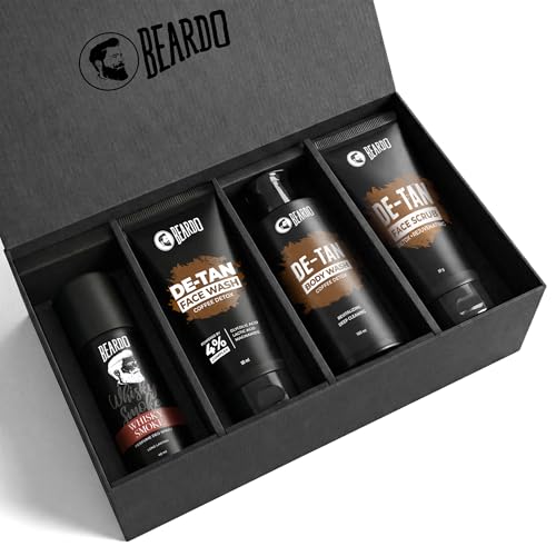 Beardo Ban the Tan Kit | Grooming kit for men | Detan Facewash | ...