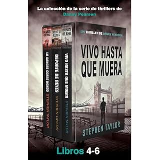 La colección de la serie de thrillers de Danny Pearson Audiolibro Por Stephen Taylor arte de portada