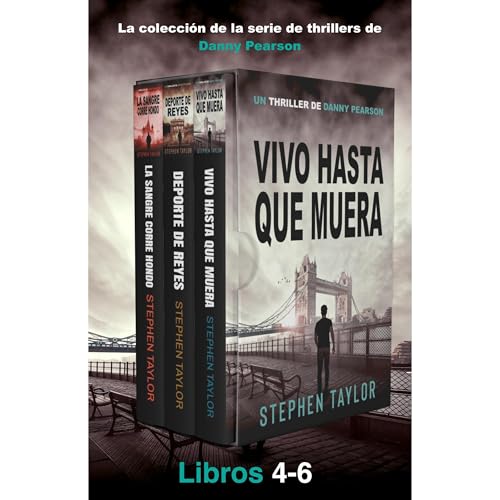 La colecci&oacute;n de la serie de thrillers de Danny Pearson Audiolibro Por Stephen Taylor arte de portada