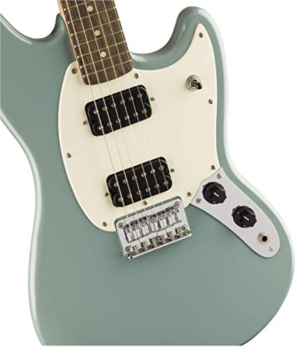 Squier Bullet Mustang Hh Electric Guitar, Sonic Gray, Laurel Fingerboard #TOP2
