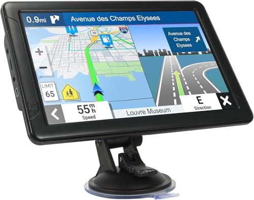 GWURXT 9-Inch Navigator for car, truck, and RV routes