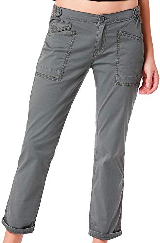 UNIONBAY Alexi Slim Ankle Pants Fatigue 7 28