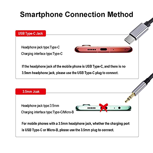 Qunfeng Usb-C/3.5Mm To Rca Audio Cable,2 In1 Usb Type-C/3.5Mm To 2 Male Rca Stereo Jack Y Cable With Dac Chip For Smartphone,Tablet,Hdtv,Mp3 Player,Pc,Laptop(4.6Ft) #TOP3