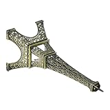 SOIMISS Eisen Eiffelturm Modell 15cm Realistische Französische Tischdekoration Robuste Metallstatue als Requisite und Souvenir für Fotoshootings und Wohnaccessoires