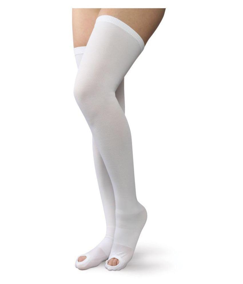 Anti-Embolism Stockings (Large, Style: Above Knee)