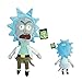 Rick e Morty - Peluche Rick 40 cm (Seduta da 30 cm) - qualità Super Soft