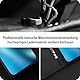 für Samsung Galaxy S10 Hülle mit Schutzfolie, Handyhülle Galaxy S10 Standfunktion Kartenfach Wallet Premium Leder Schutzhülle S10 Flip Case Cover Stoßfeste Klapphülle (Schwarz)