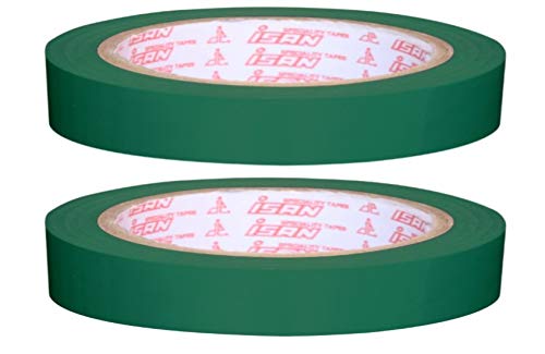 ISAN® Green Floor Marking Vinyl Tape 12mm (1/2" Approx) Width X 15Mtr Length Non-Abresive PVC Tape (2 Pc) (B07PDHRNCY) Amazon Price History, Amazon Price Tracker