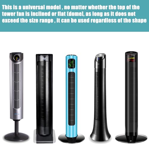 NICENEEDED Tower Fan Cover for Floor Fan Dustproof Standing Pedestal Fans Covers for Indoor Outdoor Household Protective Oscillating Guard Protector for Home Bedroom Office - Image 4