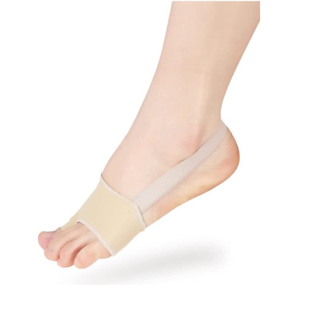 Ballen-Korrektor, Glätteisen für große Zehen, weiche Pflegehülle, Schutzhülle für Ballen-Schienen-Stützschutz, mit Polster-Trennern zur Schmerzlinderung bei Hallux Valgus