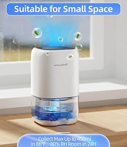 TABYIK 35 OZ Dehumidifier for Bedroom RV, Quiet with Auto Shut Off, White - Image 2