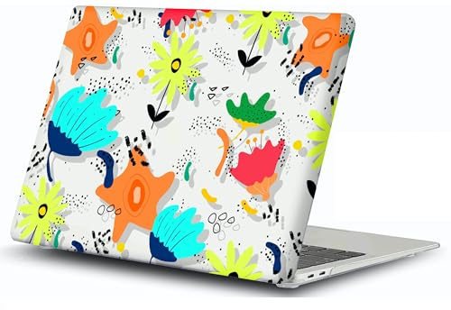 Image of Case Compatible with MacBook Air 13 inch, 2020 2019 2018 A2337 M1 A2179 A1932 Plastic Hard Shell Case Cover (Design38)