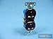 Cooper Wiring Devices 270BLK Recp Duplex 15A 125V 2P3W Str BK
