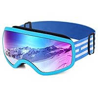 EasYoung Kids Ski Goggles Snowboard Goggles for Children, Youth, Boys & Girls 3-15