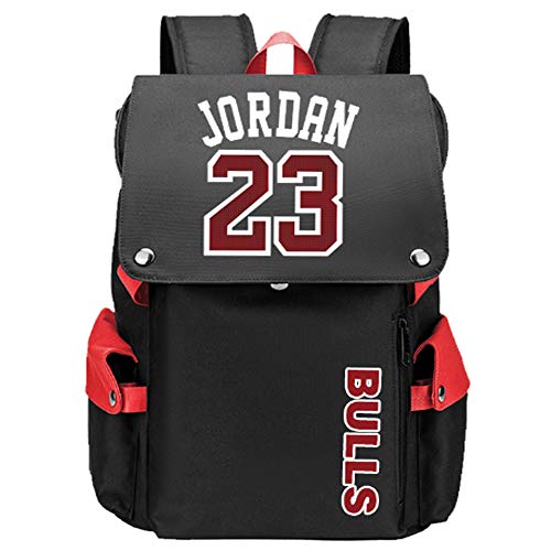 Lorh's store Patrón de Jugador de Baloncesto Jo-rdan Escuela de Viaje Multifuncional...