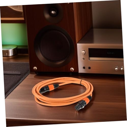 Cable de micrófono XLR balanceado de 2 piezas, conectores de audio macho hembra de cobre estable 5