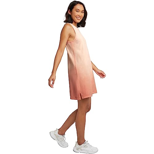 Hanes Women's Originals Garment Washed Tank Dress, Soft Sleeveless Dress with Ombre Dye - image 3
