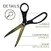 New Edition Black Big Scissors for Ribbon Cutting Ceremony Grand Opening Scissors for Cutting Ribbon 25 Inch