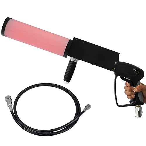 Pistola antiniebla CO2 - Máquina de humo LED de mano para club, bar, efectos de DJ - Perfecto para conciertos y fiestas