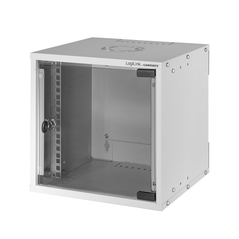 Logilink Rack Cabinet 6U Wall Mounted Rack Grey, W128292127 (Rack Grey)