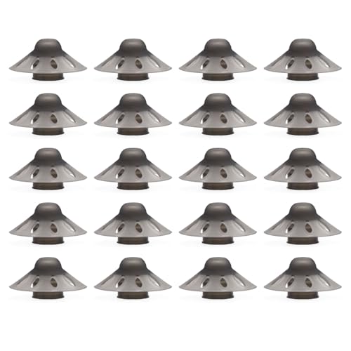 20 PCS Hearing Aid Domes, Phonak Open 4.0 Dome Small, Hearing Aid Rubber Tips Phonak Medium Open Domes, Hearing Aid Supplies Phonak (10 mm)