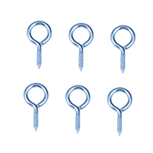 Beatifufu 300pcs Zinc Plated Sheep Eye Hooks Eye Pin for Jewelry Making Durable Easy to Use