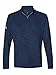 Adidas Lightweight Melange Quarter-Zip Pullover M Collegiate Navy Melange