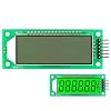 Taidacent 2PCS HT1621 Segment LCD Display 6 Digit 7 Segment LCD Module 2.4 Inch White Green Blue Backlight Module Optional (Blue Backlight)