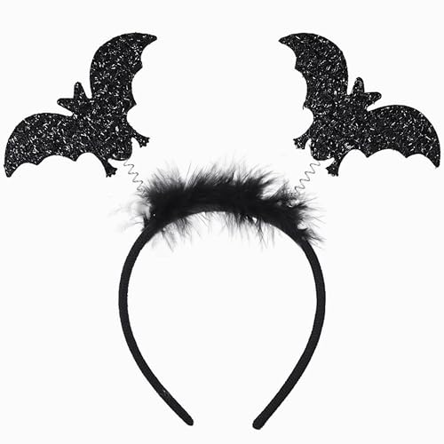 XinblueCo Cerchietto per Halloween, ragno, fantasma, zucca, cosplay, diavolo, festival, festa di Halloween, copricapo ragno