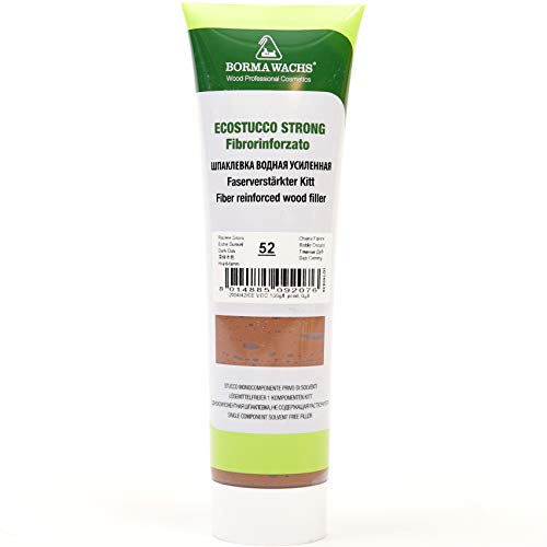 Preisvergleich Produktbild Faserverstärkter Holzkitt Spachtelmasse Extra Strong 250g (Eiche dunkel - 52)