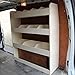 Estanterías para Furgonetas - Se Ajusta a Mercedes Vito L2 2003+ Estantería Trasera para el Lado del Pasajero