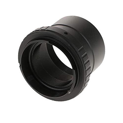 FLAWISH T Ring for Sony SLR Camera Lens + 2inch to T2 M42*0.75 Thread Telescope Mount Adapter - Black