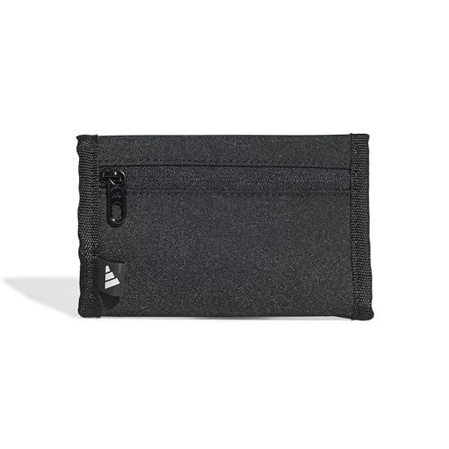 adidas Unisex Linear Wallet Wallet, Black/White, One Size – Ansicht 2