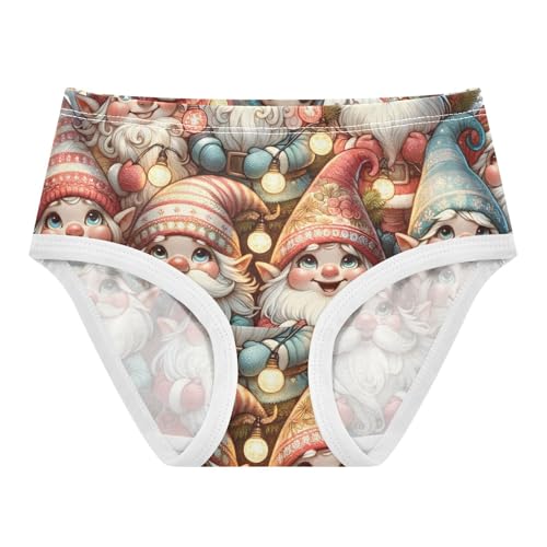 Cotton Toddler Girls Underwear Cute Gnome Family Cute Panties Girl Pattern Briefs Girls Undies 2t