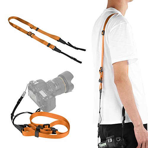 Alça de Pescoço de Câmera Com Liberação Rápida, Alça de Pescoço de Ombro Ajustável Universal Para/pa