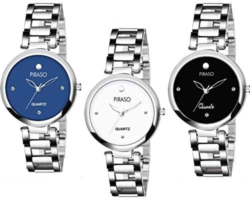 PIRASOPW3-2266 Designer Combo of 3 Watches for Girls and Women's Analog Watch - for Girls