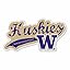 Washington Huskies Distressed
