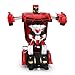 1:18 Model RC Car, Remote Control Car Transforming Robot, Transformer Toys Transform Car Robot, RC Car One Button Transforms into Robot,RC Car Toy Robot for Kids