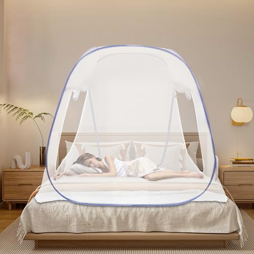 Judemii Betthimmel mit Mückenschutz & Baby-Schutz