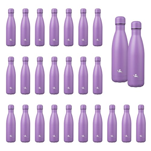 Image of Konokyo 24 Pack 17 oz Insulated Stainless Steel Water Bottle