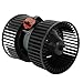 ECCPP HVAC Blower Motor with Fan Cage Fit for 1991-1995 for Acura Legend, OE Replaces- TYC700116, 79310-SPO-003, 79310-SP0-H01, 75707 HVAC Heater Blower Motor with Fan Cage Replacement