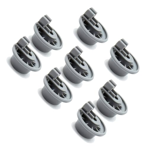 Cesta inferior para lavavajillas, 8 unidades, textura adecuada para múltiples modelos para un funcionamiento suave