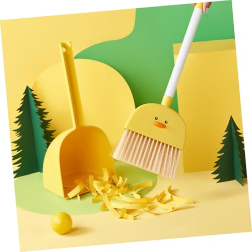 ELAYARD Mini Besen und Kehrschaufel Set Kleines Cartoon Reinigungsset Sicher und Langlebig Leicht zu Handhaben als Hausarbeitshelfer für Mädchen und Jungen Kompakt und Platzsparend – Bild 7